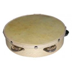 Tambourin Ø15cm, cymbalette...