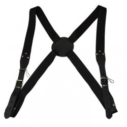 Crossed snare drums harness