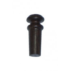 Rosewood violin button