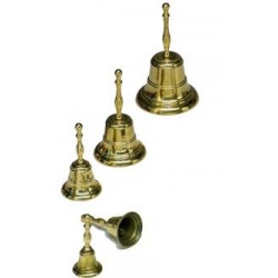 Set of 5 bells, w/hand