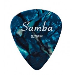 Blue mother of pearl pick,...
