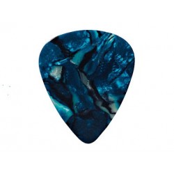 Blue mother of pearl pick,...